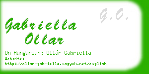 gabriella ollar business card