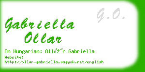 gabriella ollar business card